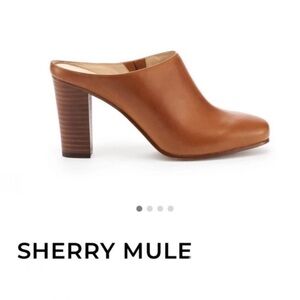 Botkier Sherry Leather Heeled Mule